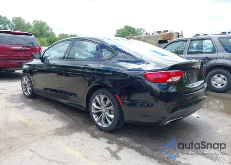 2015 Chrysler 200 S z USA, uszkodzony, nr VIN 1C3CCCBB0FN578460
